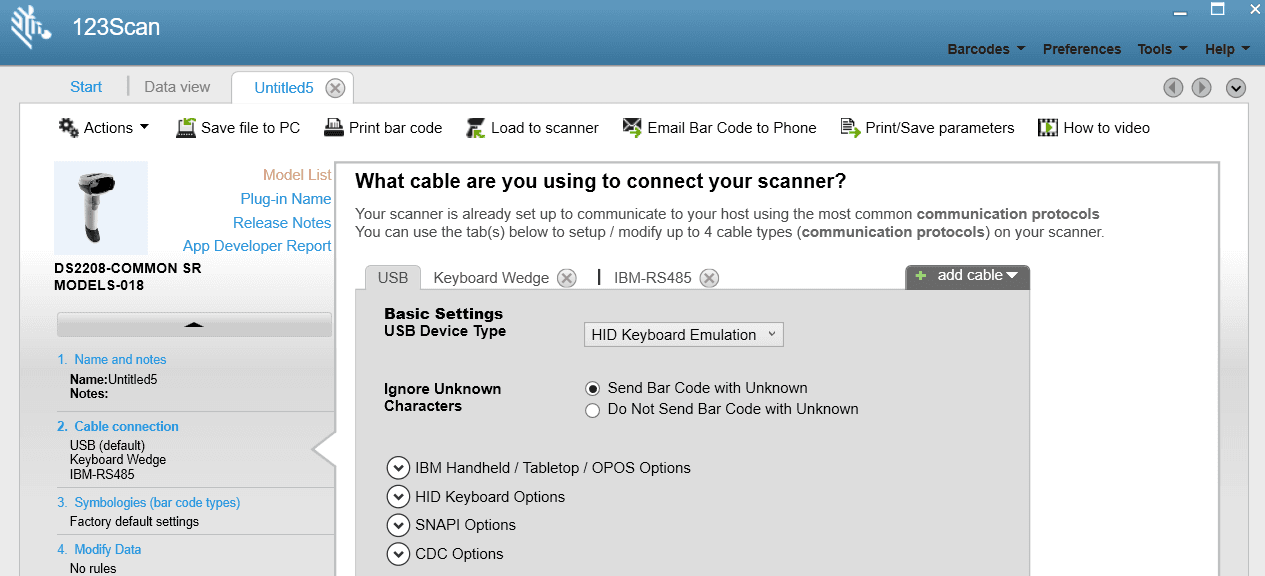 Настройка конфигурации